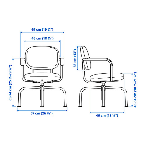 MULLSJÖ Measurement Illustration