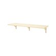 TRANHULT/SANDSHULT - Wall shelf, aspen, 120x30 cm