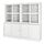 HAVSTA - komb pnympn dg pintu kaca geser, putih, 242x47x212 cm | IKEA Indonesia - PE934562_S1