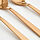 FÖRNUFT - 18-piece cutlery set, rose-gold colour | IKEA Indonesia - PE934507_S1