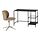 VITTSJÖ/KRYLBO desk and chair