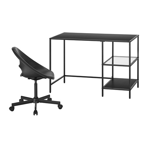 VITTSJÖ/ELDBERGET desk and chair