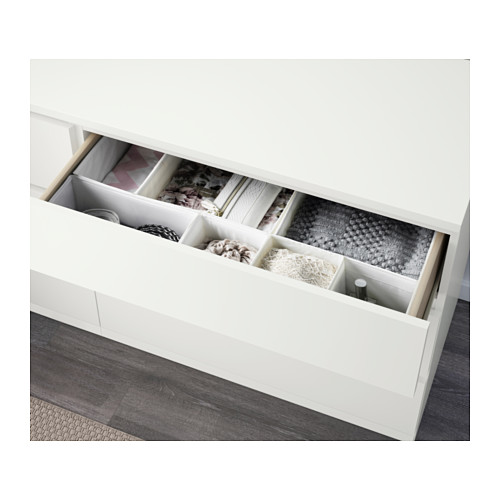 MALM perabot kamar tidur, set isi 4