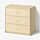 RAST chest of 3 drawers