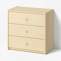 RAST - Chest of 3 drawers, pine, 60x35x59 cm