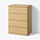 STORKLINTA lemari 4 laci
