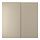 HASVIK - pair of sliding doors, grey-beige, 200x201 cm | IKEA Indonesia - PE900139_S1