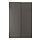 HASVIK - pair of sliding doors, dark grey, 150x236 cm | IKEA Indonesia - PE900142_S1