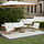 TVARÖ/FRÖSÖN - set 5 tempat duduk, luar ruang, krem | IKEA Indonesia - PE900190_S1