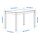 HAUGA - table, white, 118x74 cm | IKEA Indonesia - PE934615_S1