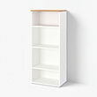SKRUVBY - rak buku, putih, 60x140 cm | IKEA Indonesia - E1038915_S2
