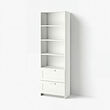 BRIMNES - rak buku, putih, 60x190 cm | IKEA Indonesia - E1038918_S2