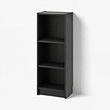 BILLY - bookcase, black oak effect, 40x28x106 cm | IKEA Indonesia - E1038920_S2