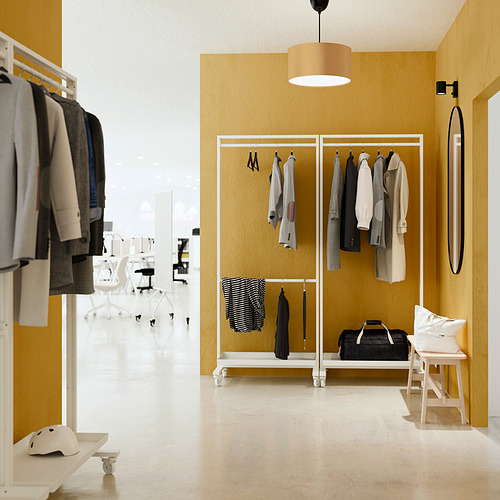 MITTZON rangka+roda/rel hanger/rak display