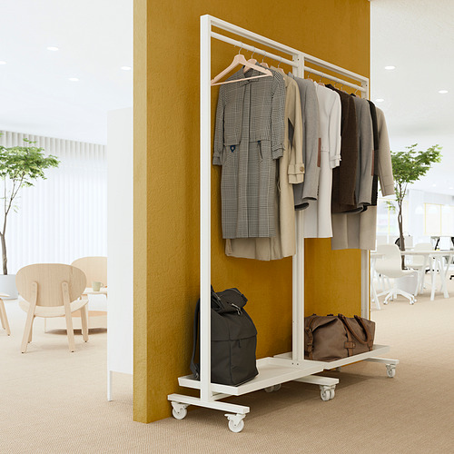 MITTZON rangka+roda/rel hanger/rak display