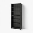BILLY - bookcase, black oak effect, 80x28x202 cm | IKEA Indonesia - E1038939_S2