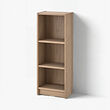 BILLY - bookcase, oak effect, 40x28x106 cm | IKEA Indonesia - E1038940_S2
