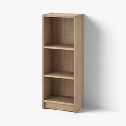 BILLY - Rak buku, efek kayu oak, 40x28x106 cm