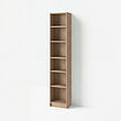 BILLY - bookcase, oak effect, 40x28x202 cm | IKEA Indonesia - E1038941_S2