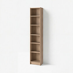 BILLY - Rak buku, efek kayu oak, 40x28x202 cm