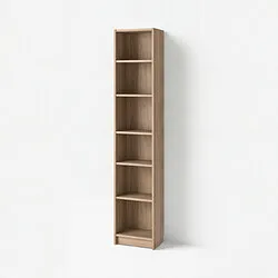 BILLY - Rak buku, efek kayu oak, 40x28x202 cm