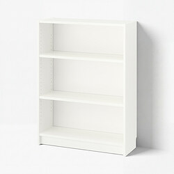 BILLY - Rak buku, putih, 80x28x106 cm