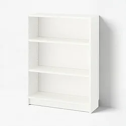 BILLY - Rak buku, putih, 80x28x106 cm