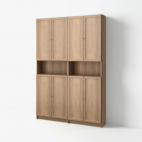 BILLY/OXBERG bookcase w height extension ut/drs