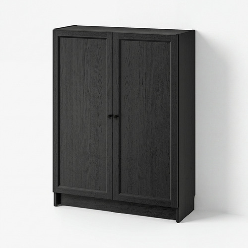 BILLY/OXBERG bookcase with doors