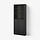 BILLY/OXBERG bookcase with panel/glass doors
