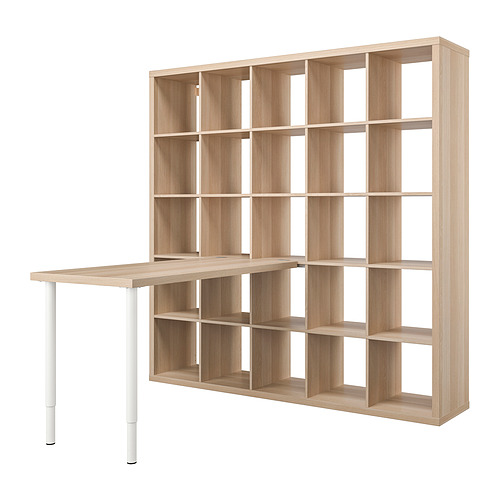 LAGKAPTEN/KALLAX desk combination