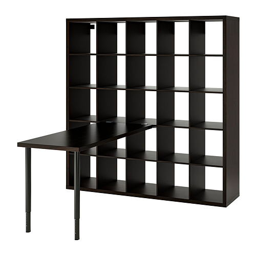 LAGKAPTEN/KALLAX desk combination