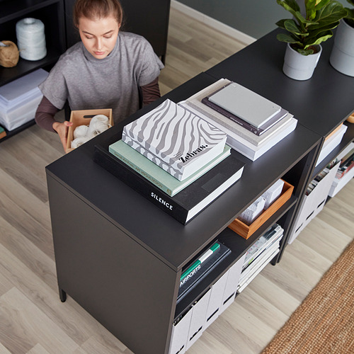 TROTTEN kabinet dengan pintu geser