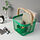 RISATORP - basket, dark green, 25x26x18 cm | IKEA Indonesia - PE934736_S1