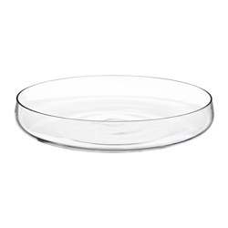BERÄKNA - Mangkuk, kaca bening, 26 cm
