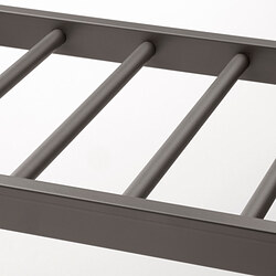 KOMPLEMENT - Pull-out trouser hanger, dark grey, 100x58 cm