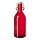 VINTERFINT - botol dengan penutup, kaca merah, 0.5 l | IKEA Indonesia - PE862293_S1