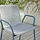 TORPARÖ - chair with armrests, in/outdoor, light grey-blue | IKEA Indonesia - PE900392_S1