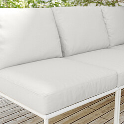 FRÖSÖN/DUVHOLMEN - Back cushion, outdoor, beige, 62x44 cm
