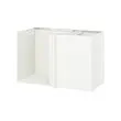 METOD - corner base cabinet frame, white, 128x60x80 cm | IKEA Indonesia - PE965677_S2