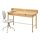 RIDSPÖ/BJÖRKBERGET - desk and chair, oak beige | IKEA Indonesia - PE900514_S1