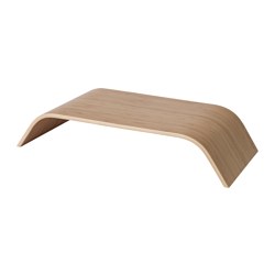 SIGFINN - Monitor stand, fixed height, bamboo veneer