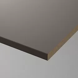 KOMPLEMENT - Rak, abu-abu tua, 100x58 cm