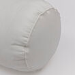 CINERARIA - Bolster, white, 25x100 cm