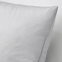 FJÄDRAR - Cushion pad, grey, 40x58 cm