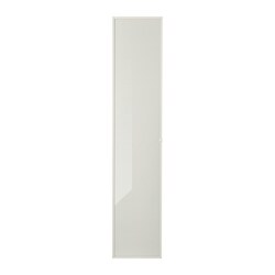 HÖGBO - Pintu kaca, putih, 40x192 cm
