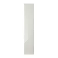 HÖGBO - Pintu kaca, putih, 40x192 cm