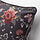 NÄSSELKLOCKA - sarung bantal kursi, antrasit/motif bunga, 50x50 cm | IKEA Indonesia - PE862502_S1
