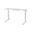 RELATERA - underframe sit/stand f table top, white, 90/117 cm | IKEA Indonesia - PE934915_S2