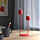 SILVERPÄRON - candlestick/tealight holder, bright red, 29 cm | IKEA Indonesia - PE934921_S1